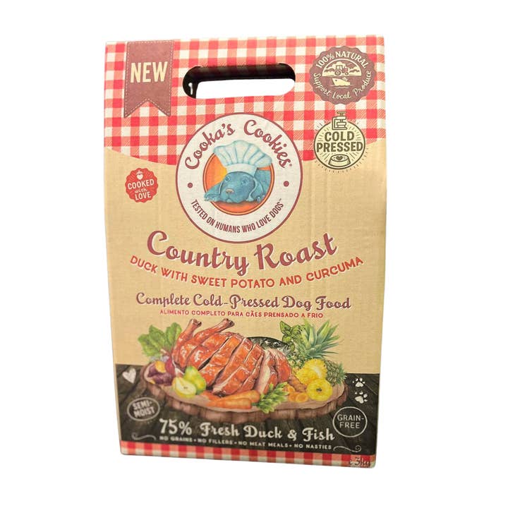 Belpharmed bv: Cooka's Cookies & Sensidog - Wholesale Pet Food - Dog - Country Roast - Complete Cold-Pressed Dog Food5