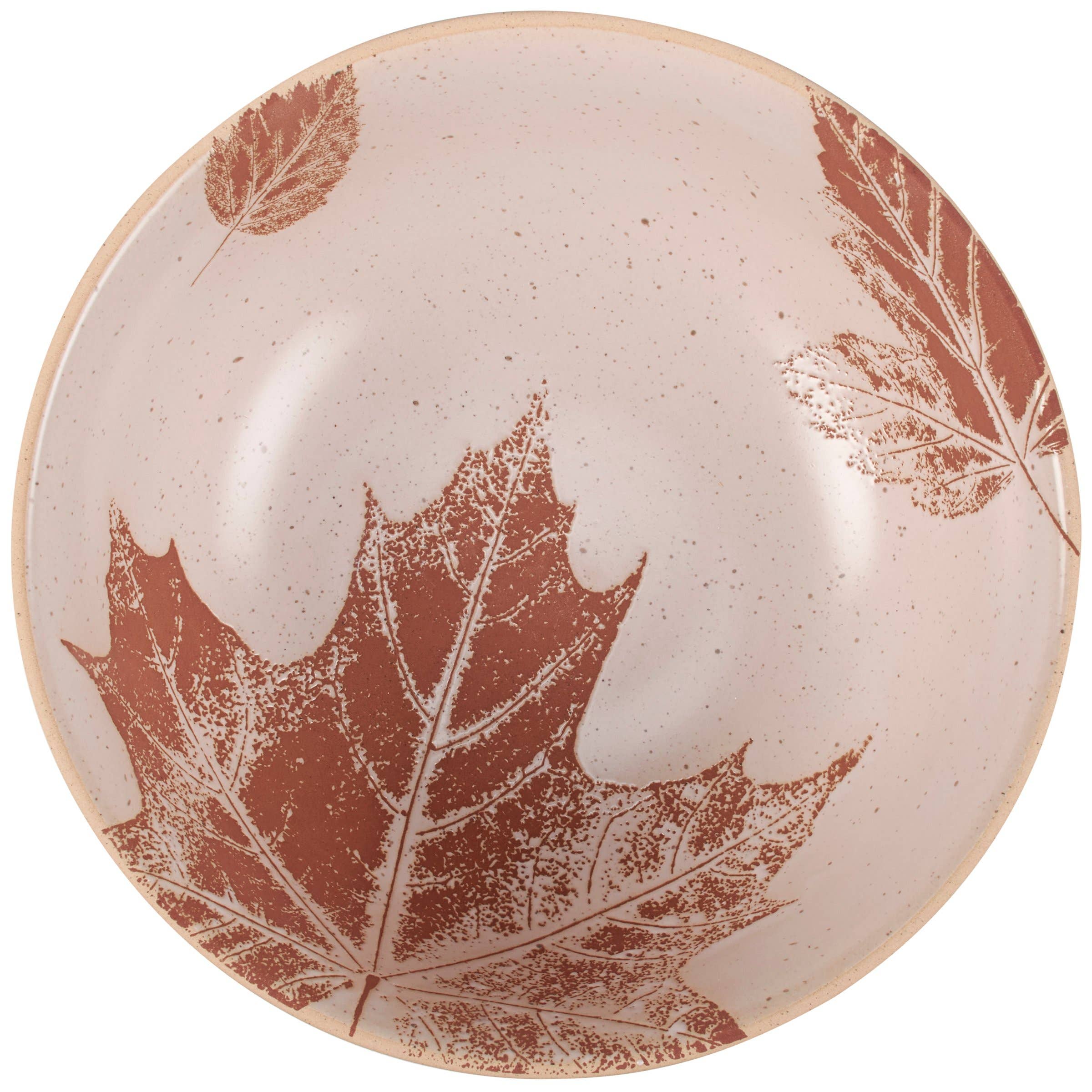 Primitives by Kathy - Wholesale Decorative Plate/Dish/Bowl - Fall Leaves Bowl Set3