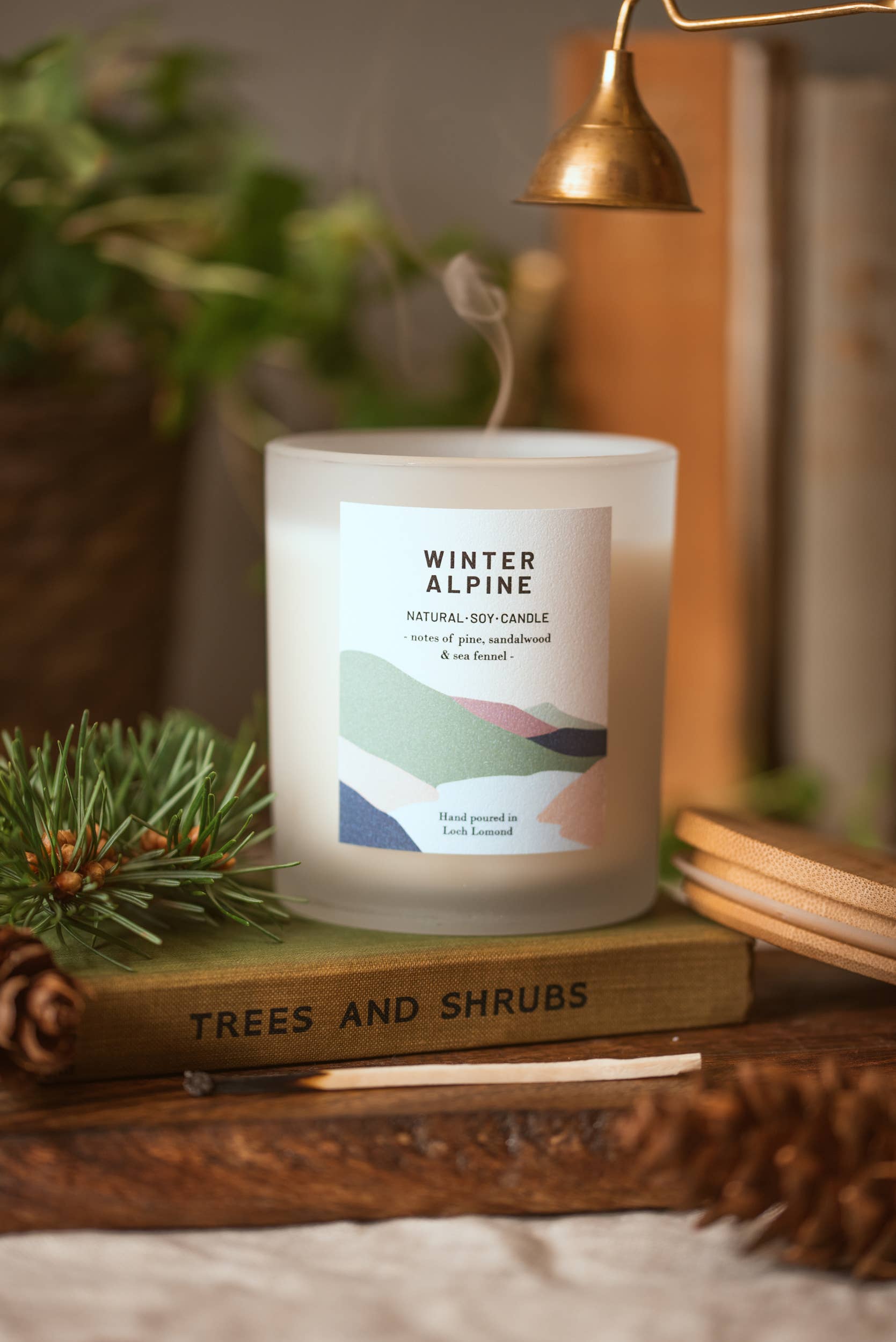 Ocoee House - Vendita all'ingrosso Candela in vasetto - Candela profumata invernale Alpine biologica e vegana | Ocoee House8