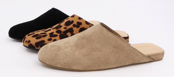 Andrea Bijoux - Vente Mules – femme - MULES EN FAUSSE SUÉDINE EN TROIS COULEURS2