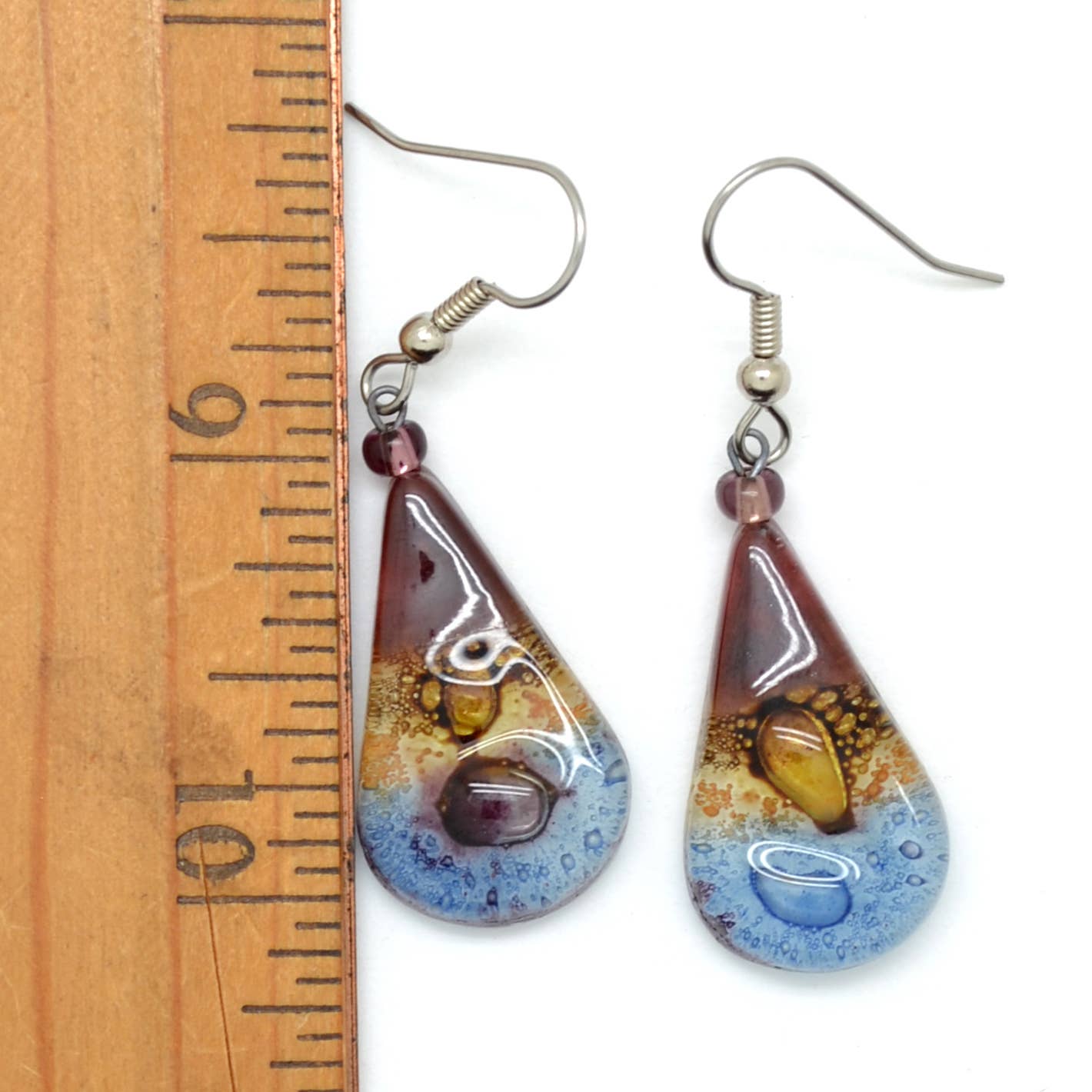 Dunitz & Company - Wholesale Dangle Earrings - Teardrop Glass Dangle Earrings4