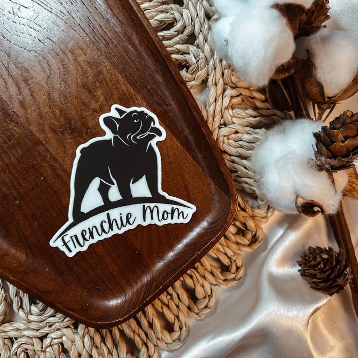 Frenchie Mom Sticker for wholesale by Despues Designs