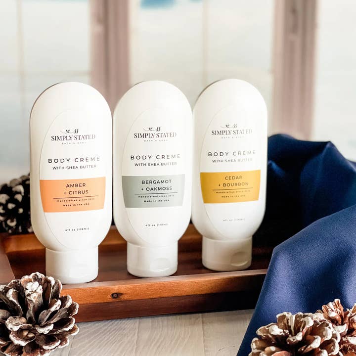 Simply Stated Bath & Body - Wholesale Body Cream/Lotion - Men's - Men’s Body Creme - Shea Butter Moisturizer15