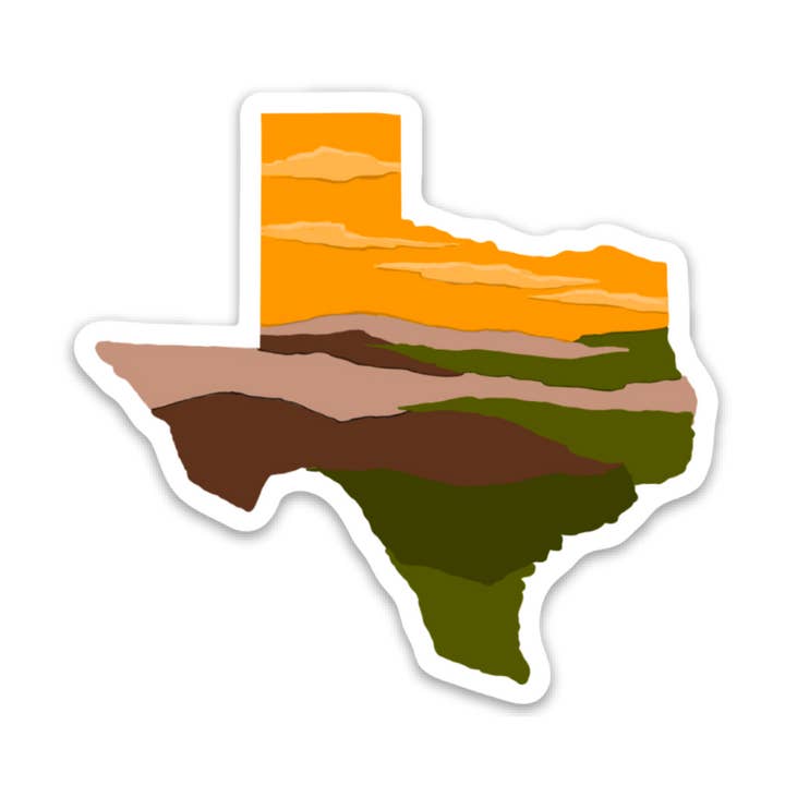 Texas - Sticker for wholesale by Kevin & Kaia