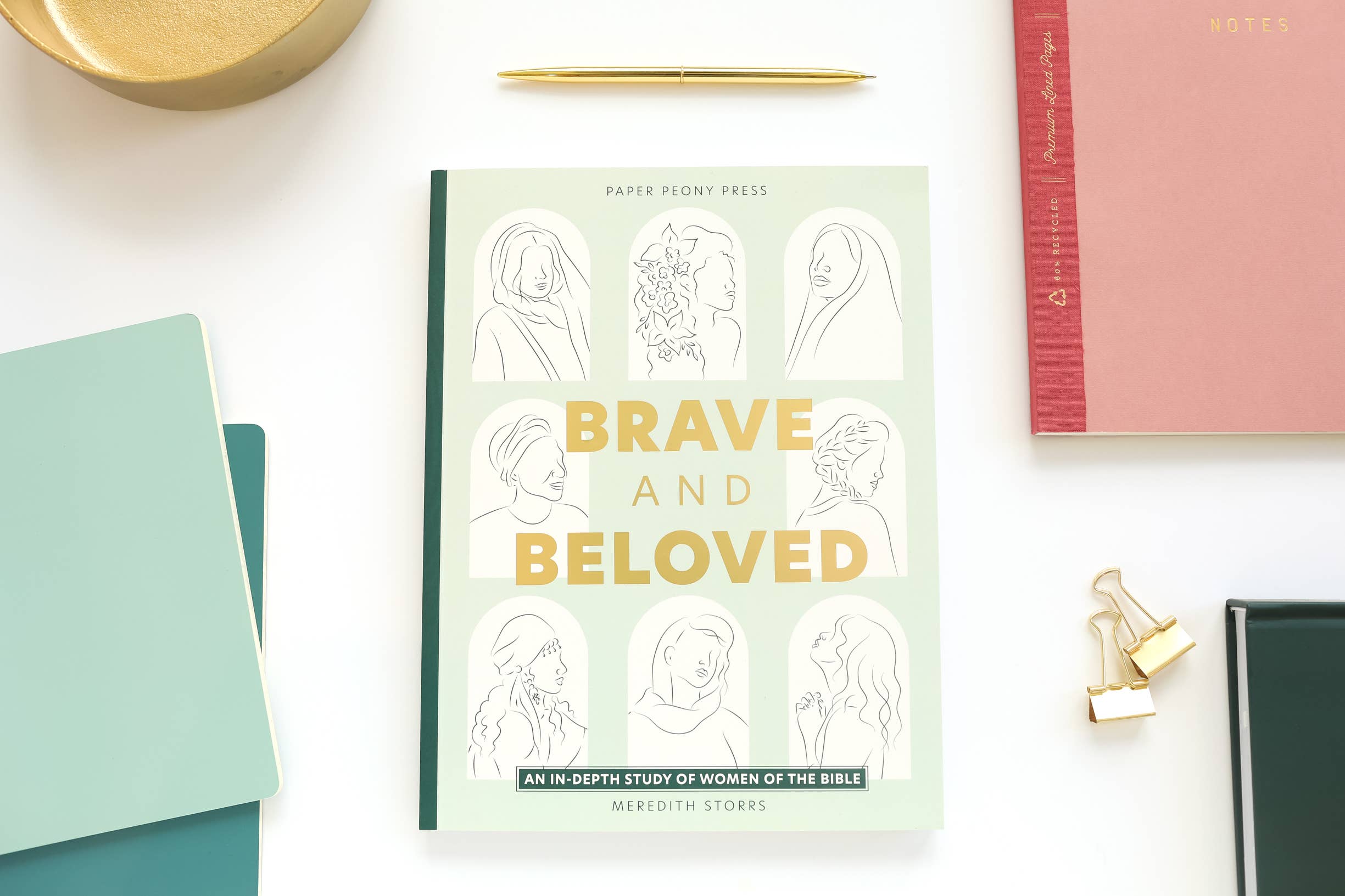 Paper Peony Press - Wholesale Religion - Brave and Beloved: A Bible Study Exploring the Wisdom and Di0