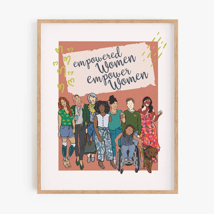 Bean Horse Car Designs - Wholesale Art Print - Empowered Women Art Print