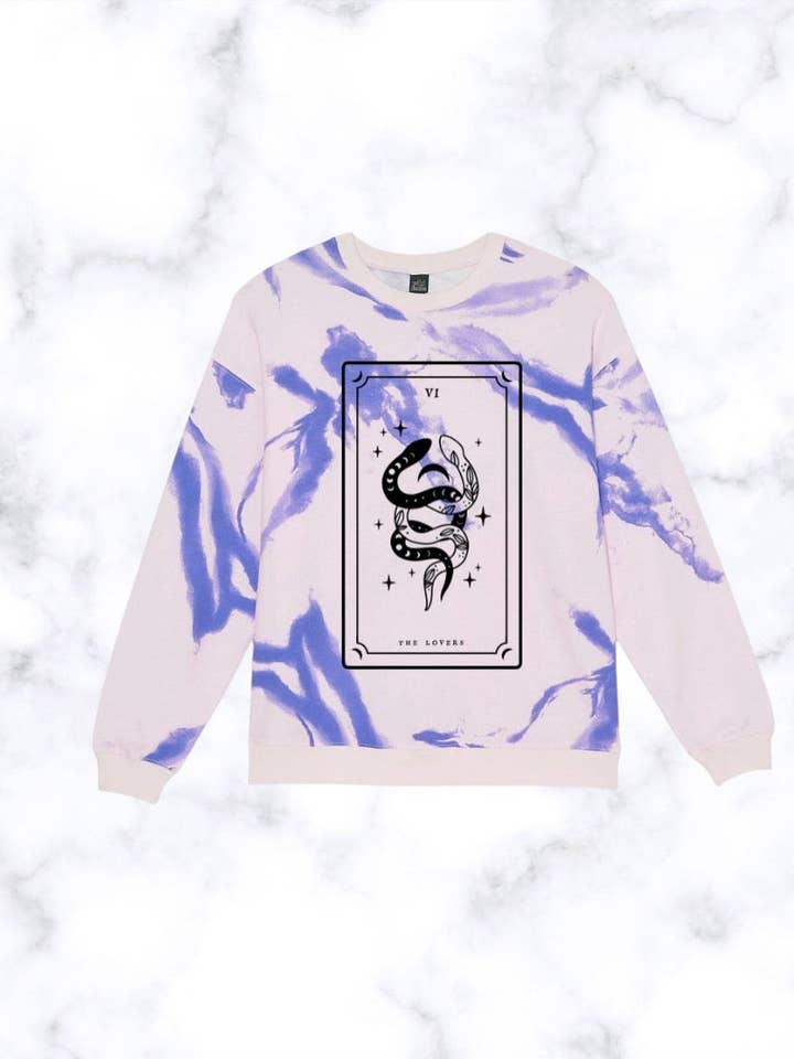 Felpa girocollo The Lovers per la vendita all'ingrosso da parte di Western Wild Child