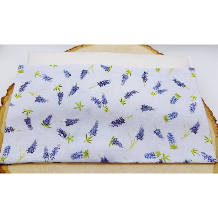Wellness & Oils - Wholesale Spa/Therapy Pillow - Lavender Eye Pillow with Washable Cover-Blue Lavender Field4