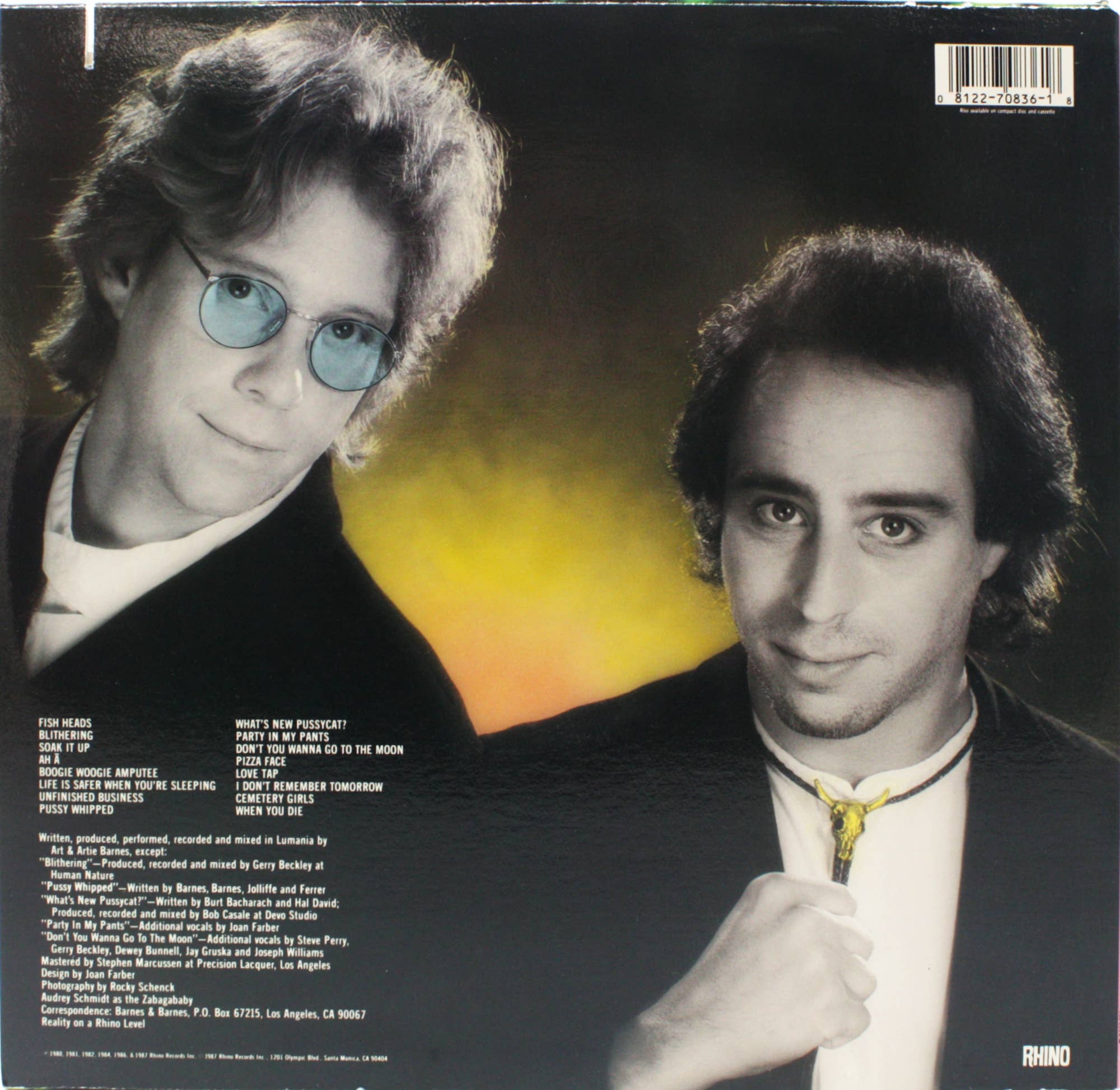 Square Deal Recordings & Supplies – wholesale Musik-CD/-vinyl – Vinyl - Förseglad 12" LP - Barnes & Barnes - Zabagabee: Bästa1