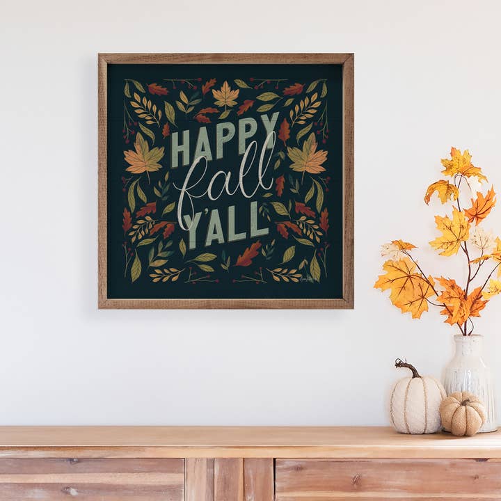 Kendrick Home - Wholesale Sign - Autumn Sayings I v2 Fall By Becky Thorns