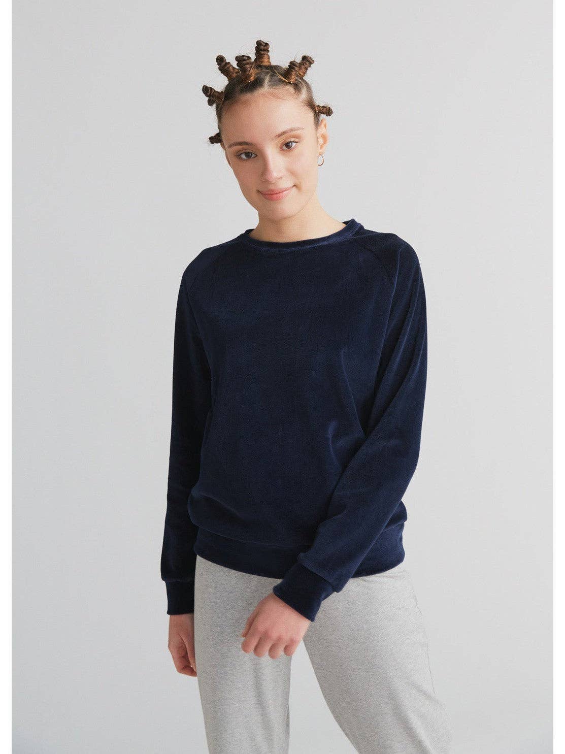 Leela Cotton - Wholesale Sweatshirt - Women's - 1277 Damen Nickysweatshirt0