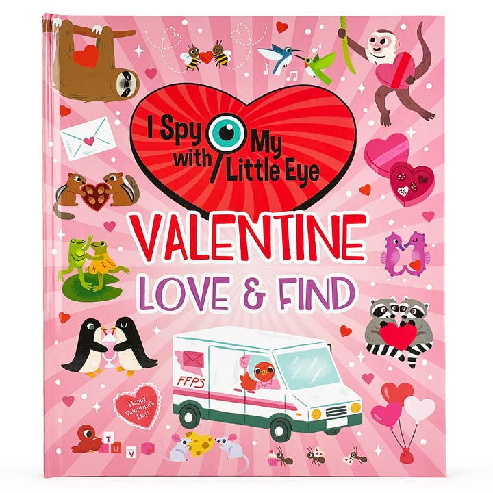 Valentine Love & Find: I Spy With My Little Eye Book for wholesale by Cottage Door Press