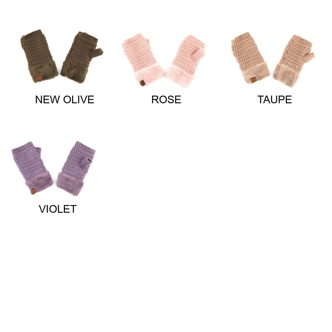 Truly Contagious - Wholesale Gloves - Women's - CC Fingerless Gloves ( FLG-25 )14