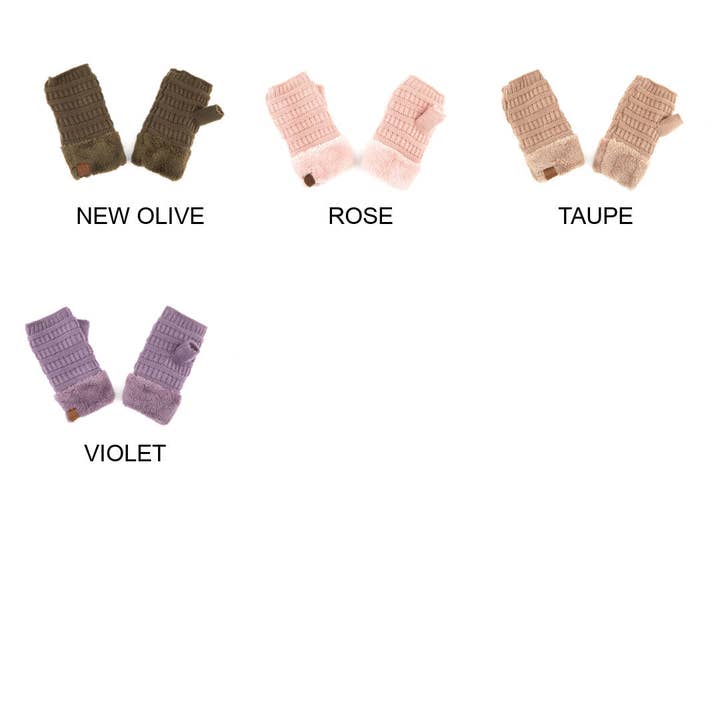 Truly Contagious - Wholesale Gloves - Women's - CC Fingerless Gloves ( FLG-25 )14