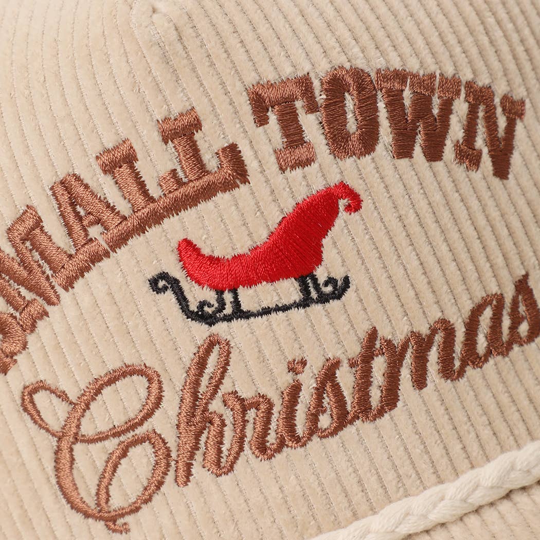 Fashion City – wholesale Trucker hat – Women’s – SMALL TOWN CHRISTMAS Corduroy Rope Trucker Hat8