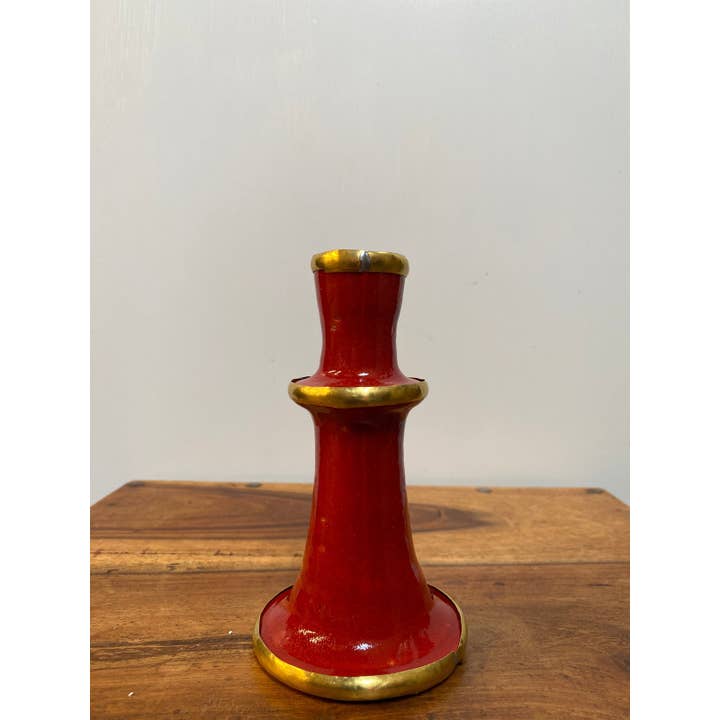 Candlestick - Red for wholesale by Twizzell