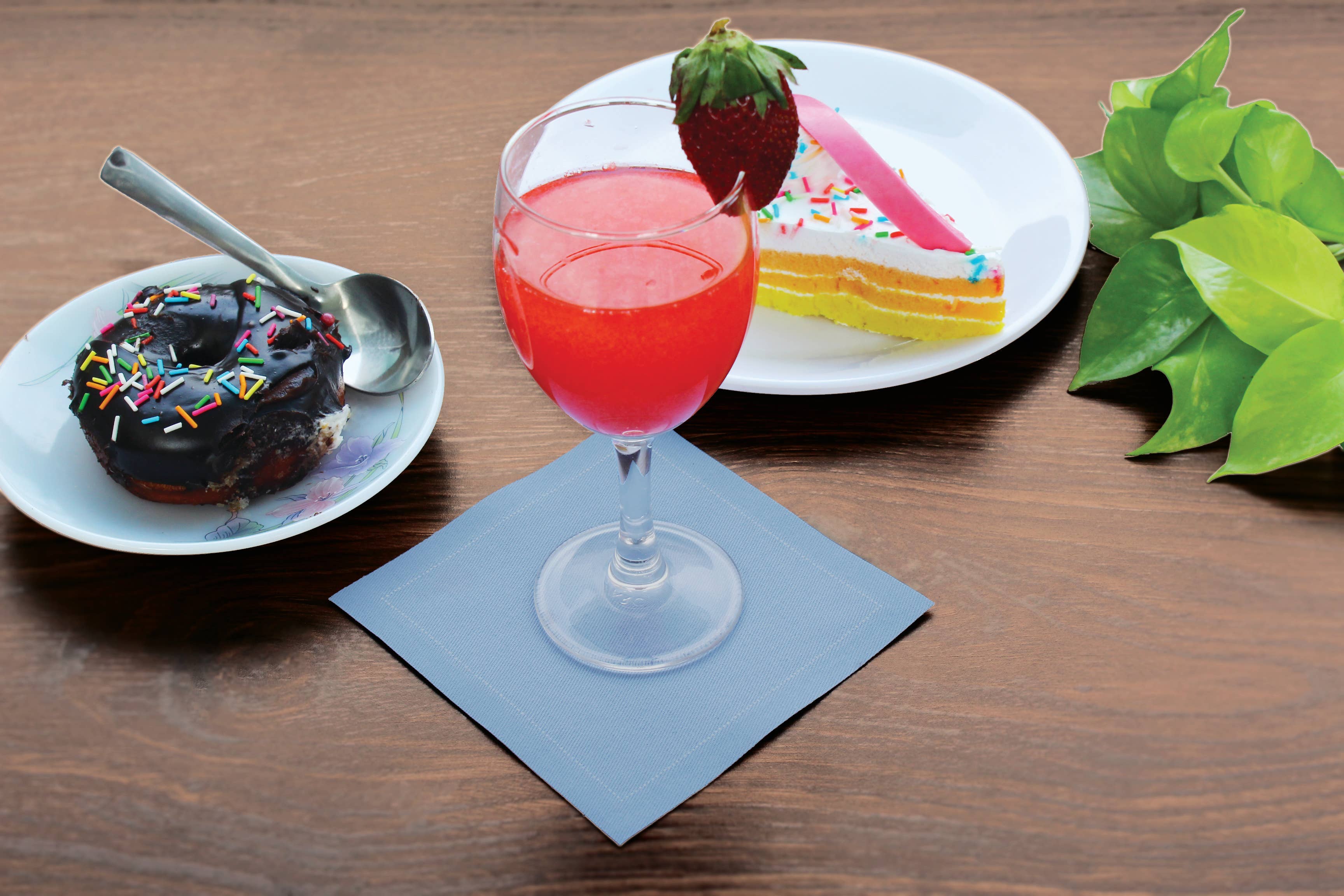 Noble Napkins - Wholesale Disposable Napkin - Luxury Cotton Cocktail Napkins, 4.5" x 4.5", 50 per pack4