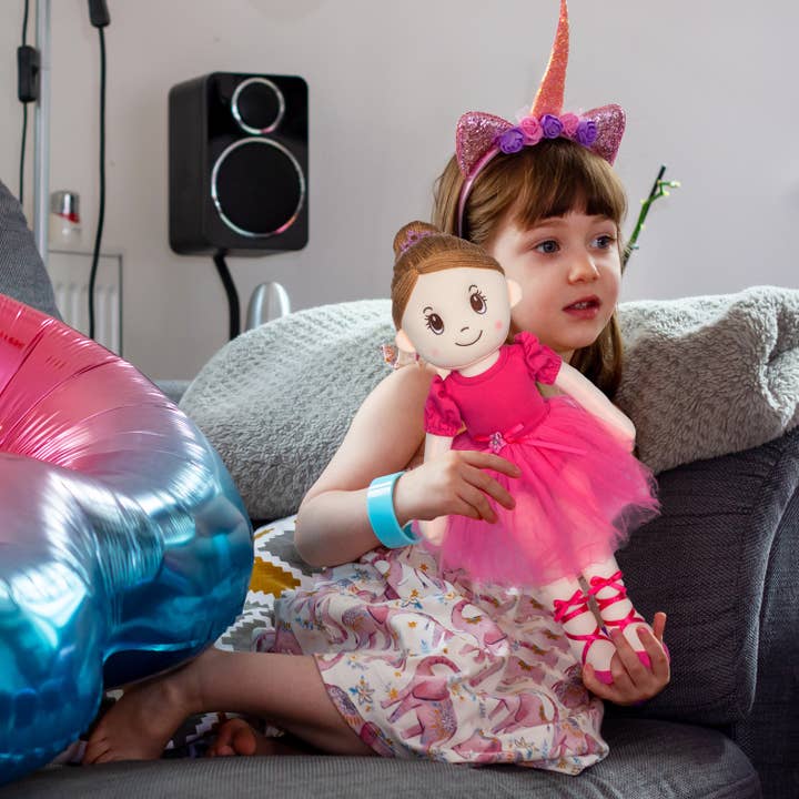 Mad Ally - Wholesale Doll – Kids - Ballerina Indi Doll - Raspberry1