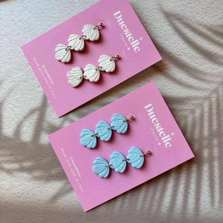DUESTELLE ITALIA - Wholesale Dangle Earrings - Atrani Shells - Handmade Shell Earrings6