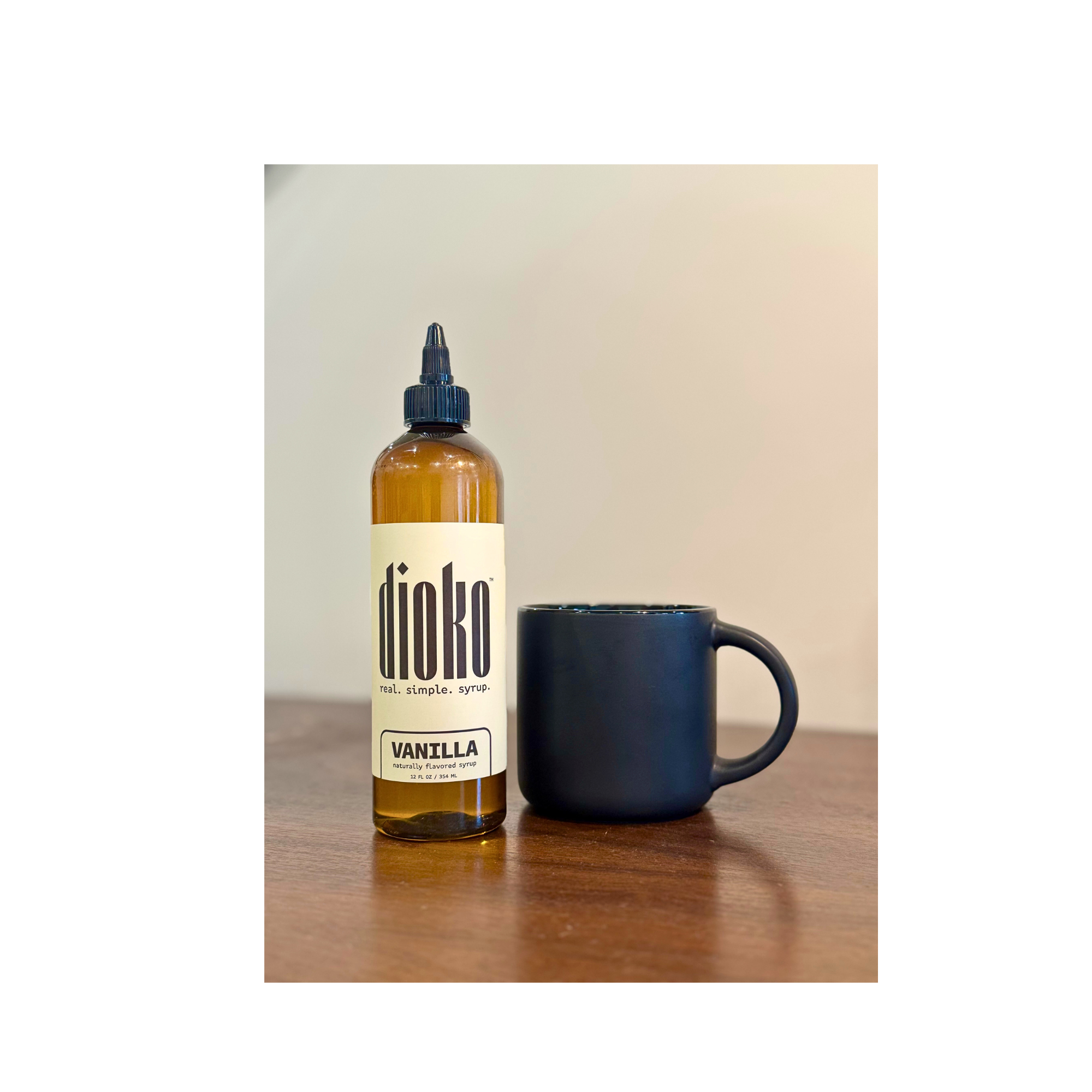 Dioko Flavors LLC - Wholesale Flavored Syrup - Dioko Premium Simple Syrup, 12 fl. oz Vanilla8