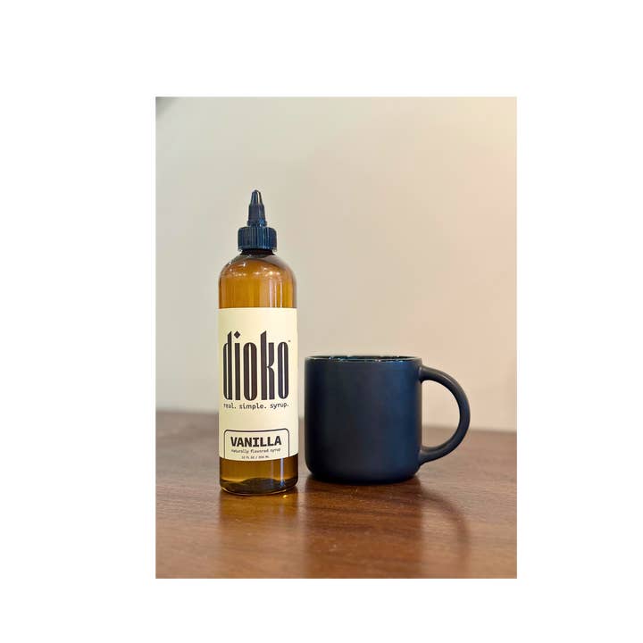 Dioko Flavors LLC - Wholesale Flavored Syrup - Dioko Premium Simple Syrup, 12 fl. oz Vanilla8