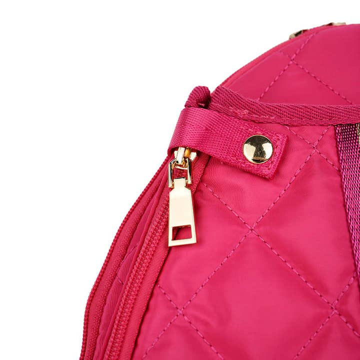 Lemonbella - Wholesale Sports Bag - Unisex - Lemonbella Berry Pink Pickleball Sling Bag CLOSEOUT SALE8
