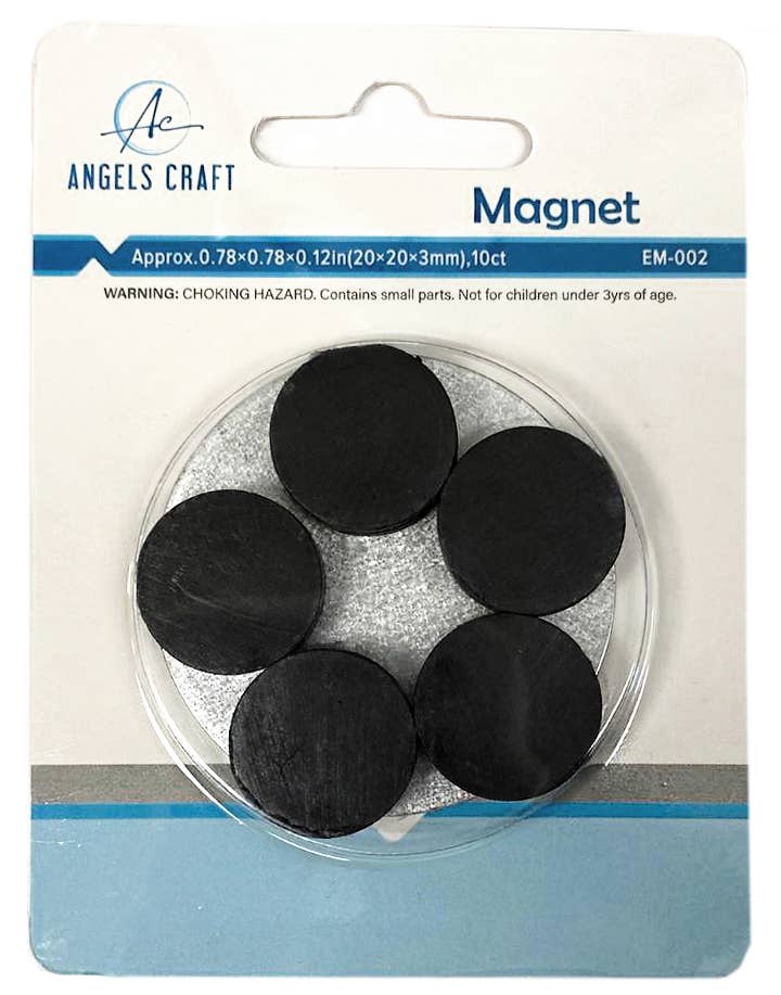 Angels Craft - Wholesale Magnet - Magnet Discs – 5 Size Variety Pack1