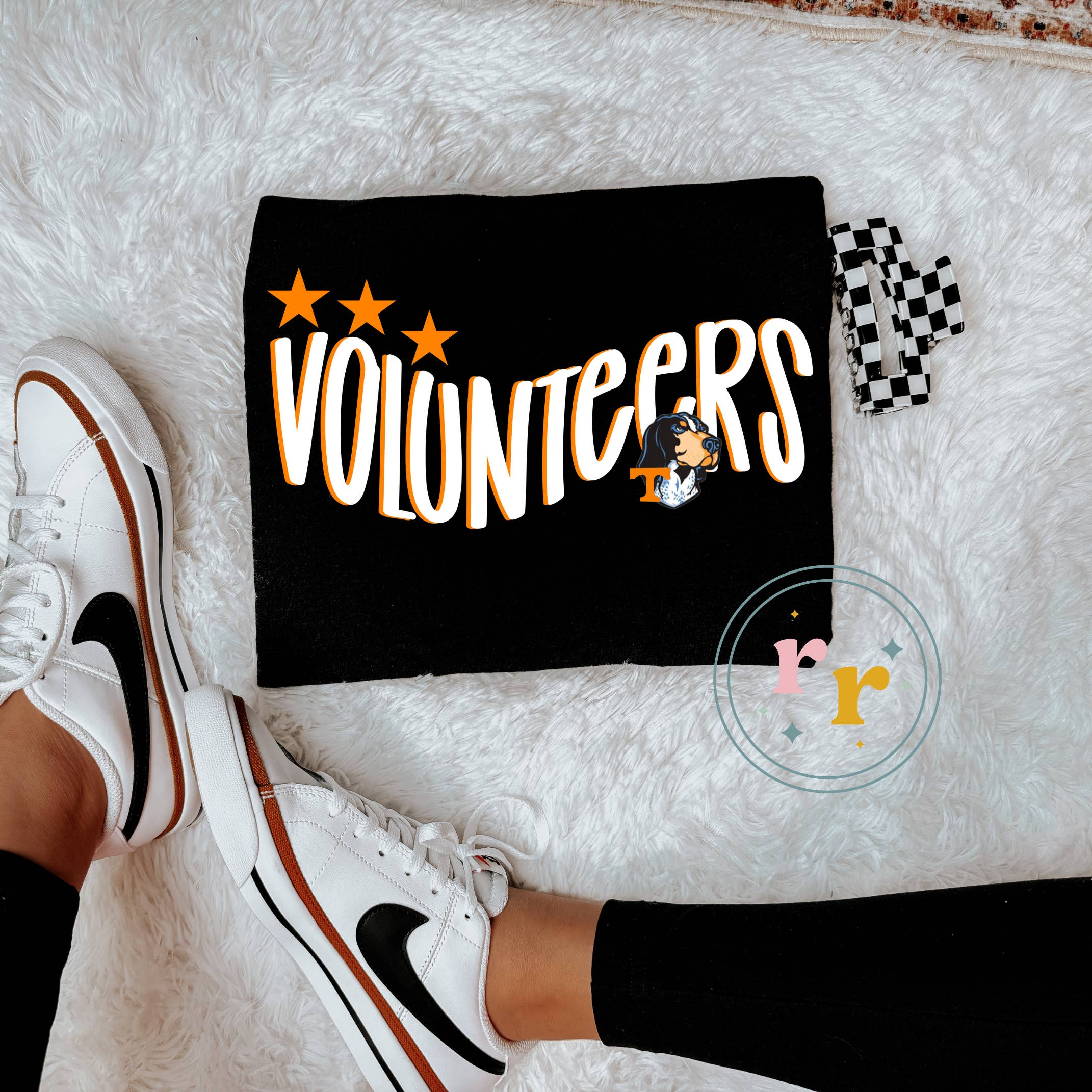 Rebellious Rose LLC - Wholesale Screen Printed T-Shirt - Women's - Groovy Volunteers Graphic T-shirt