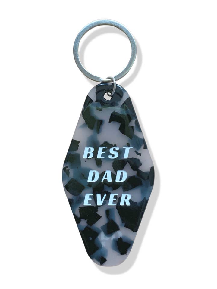 Porte-clés « Meilleur père de tous les temps » pour la vente par DAI XO