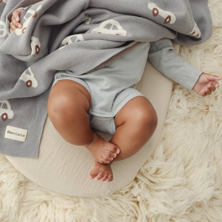 Bleu La La - Wholesale Swaddle - Baby - 100% Luxury Cotton Receiving Swaddle Baby Blanket - Cars