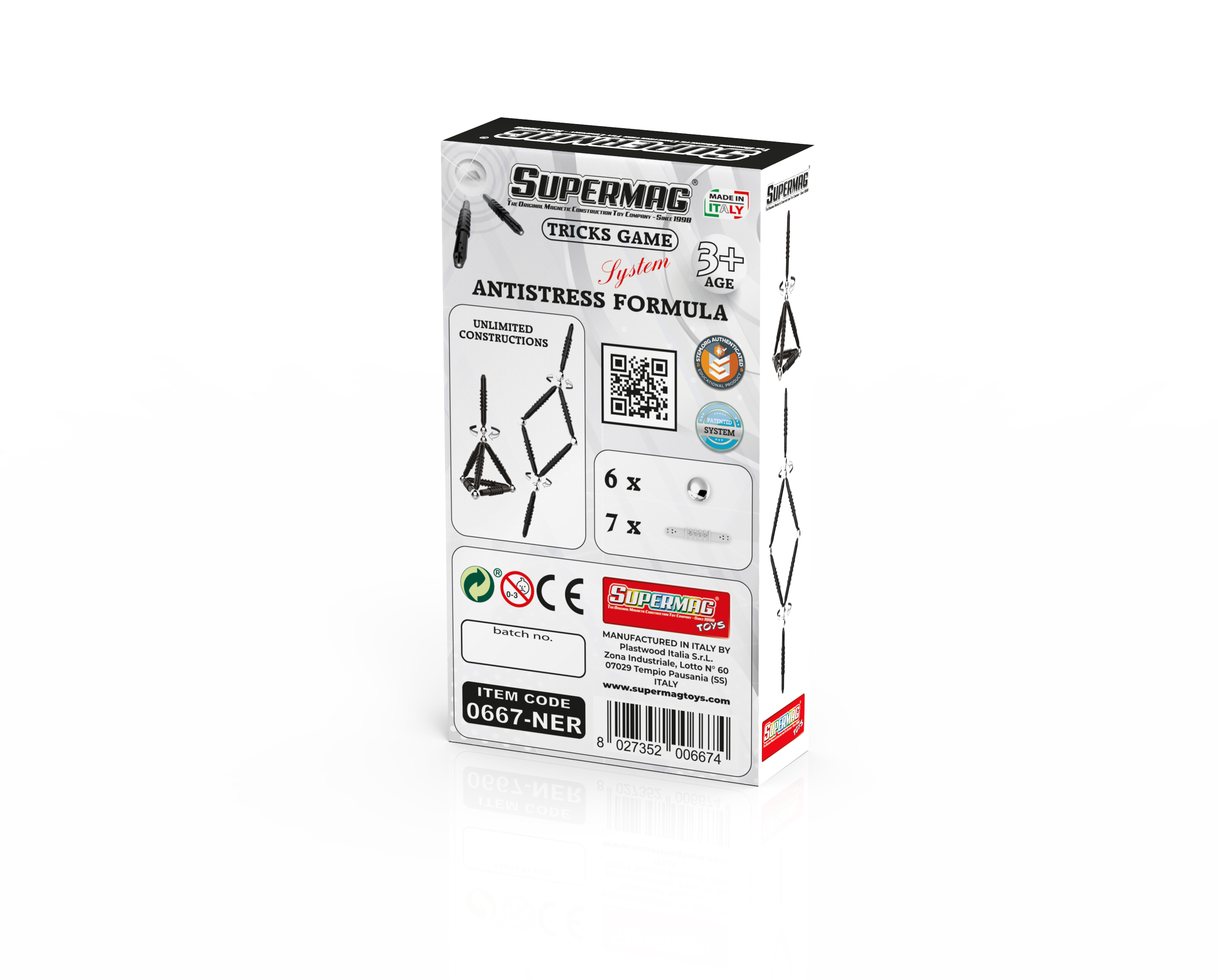 Plastwood Italia - Supermag Toys - Wholesale Classic Toy - Kids - SUPERMAG TRICK GAME SYSTEM - FULL COUNTER DISPLAY16