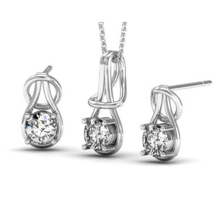 Brincos Modernos de Cristal Casual Swarovski por atacado de Glimmering Handmade