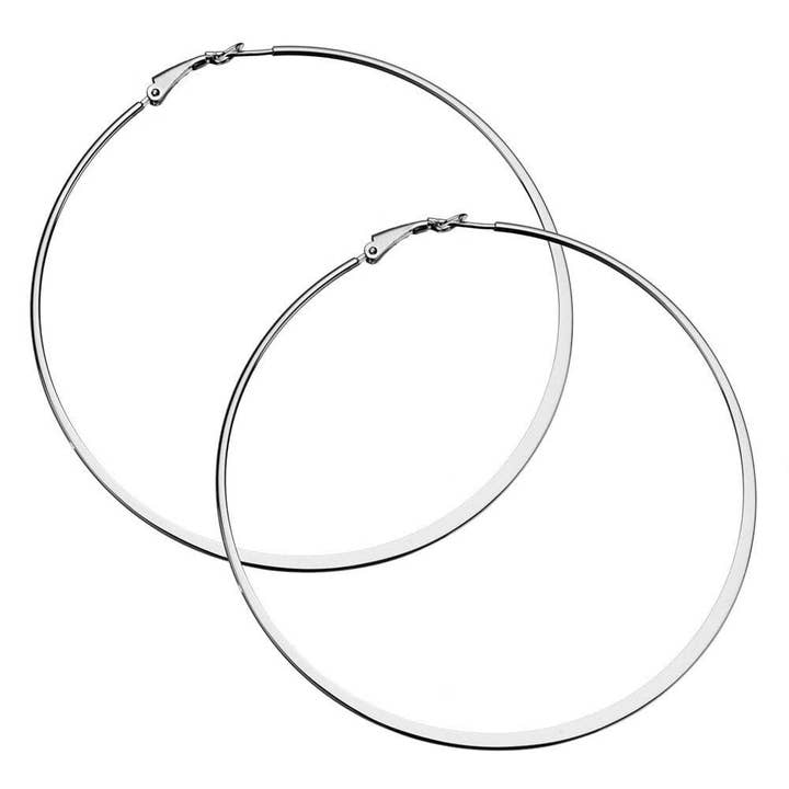 Jennifer Zeuner Jewelry - Wholesale Hoop Earrings - Olivia 3" Hoops2