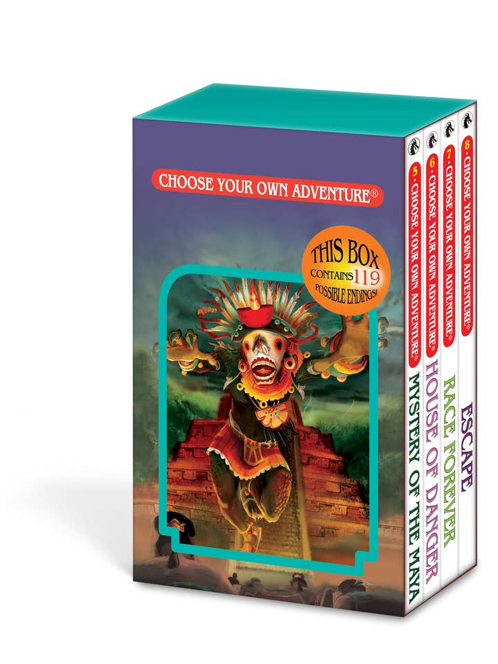 Coffret de 4 livres #2, livres pour enfants pour la vente par Choose Your Own Adventure