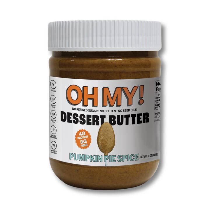 Pumpkin Pie Spice Dessert Butter for wholesale by Oh My! Elevated Food Co.