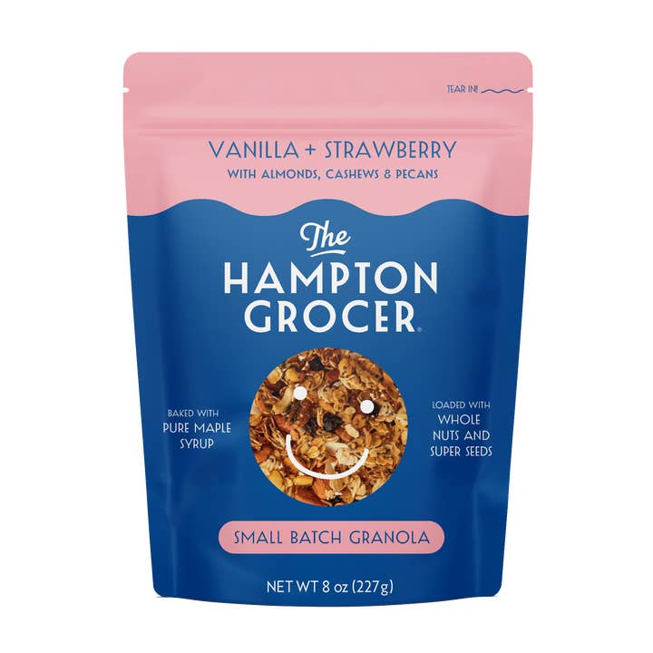 The Hampton Grocer Granola - Wholesale Granola - LIMITED BATCH: Vanilla Bean Strawberry Granola4