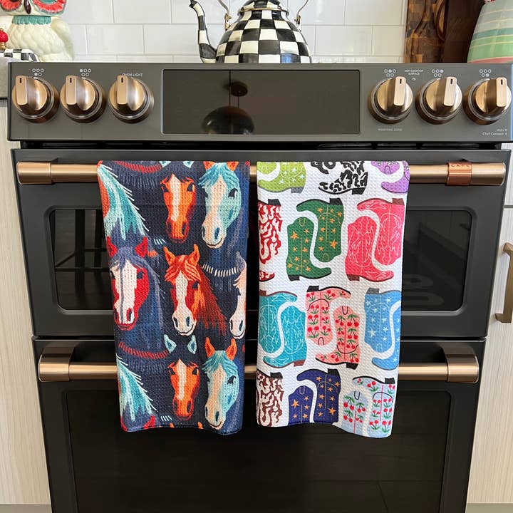 Hvid HoeDown: Dobbeltsidet håndklæde for engroshandel på Faire3