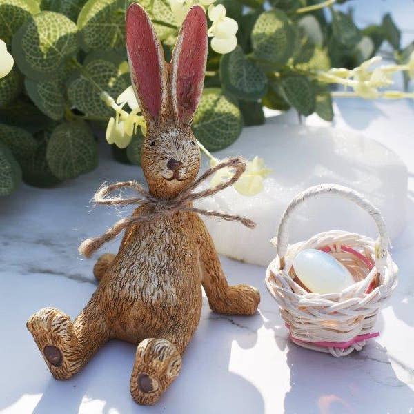 New! Bunny Set Inc Natural Crystal Tumble Stones Gift Beautifully Gift Wrapped for wholesale by Reiju