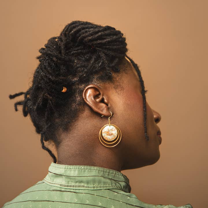 Celestia Kidney Duo Hoop for wholesale by Aether & Nox