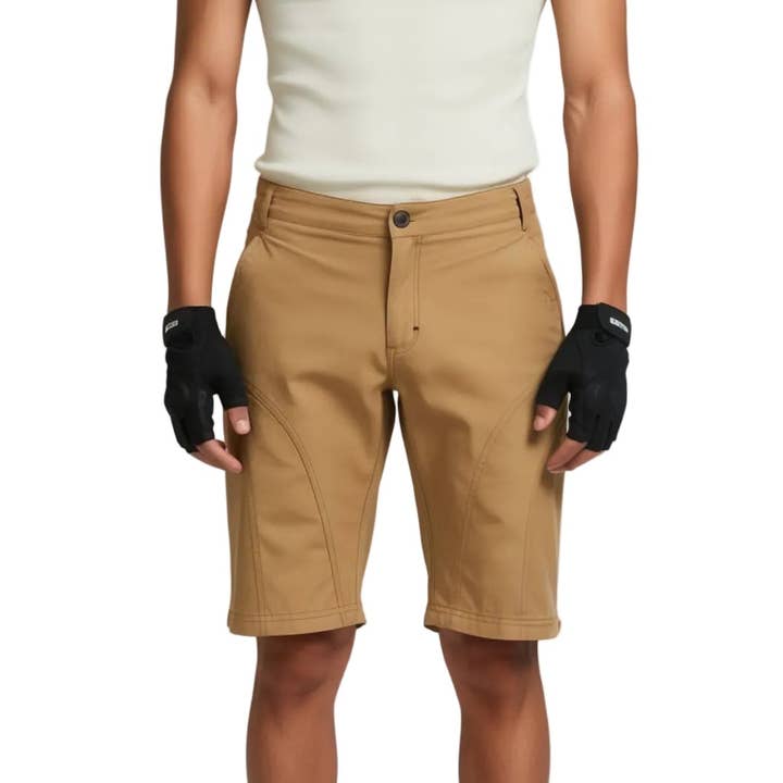 The Pub Crawler Men’s Loose-Fit Bike Shorts — Commuter & MTB Shorts with Secure Velcro Pockets for wholesale by Urban Cycling Apparel