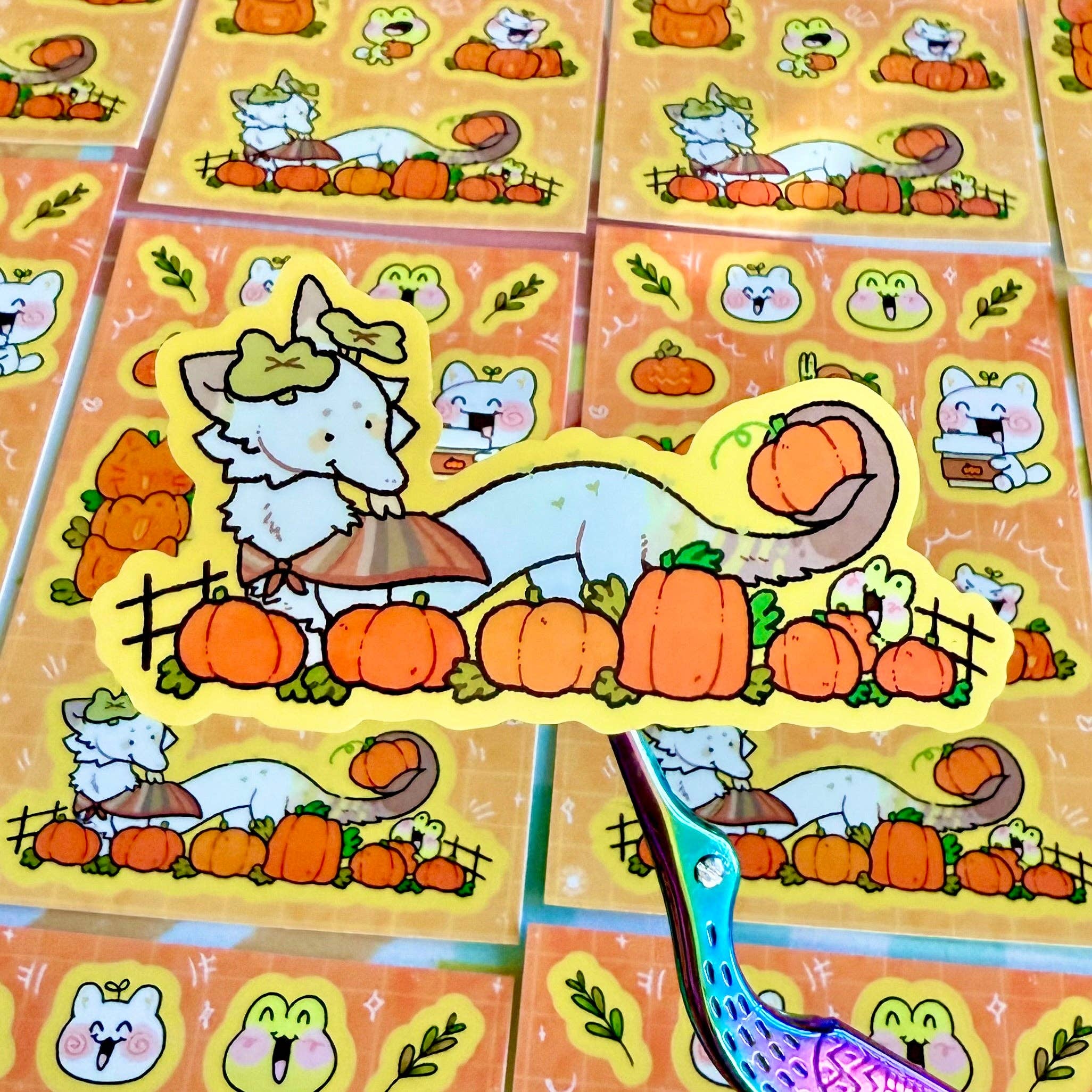 Cool Art Corner - Wholesale Sticker - Pumpkin Patch Pals Sticker Sheet1