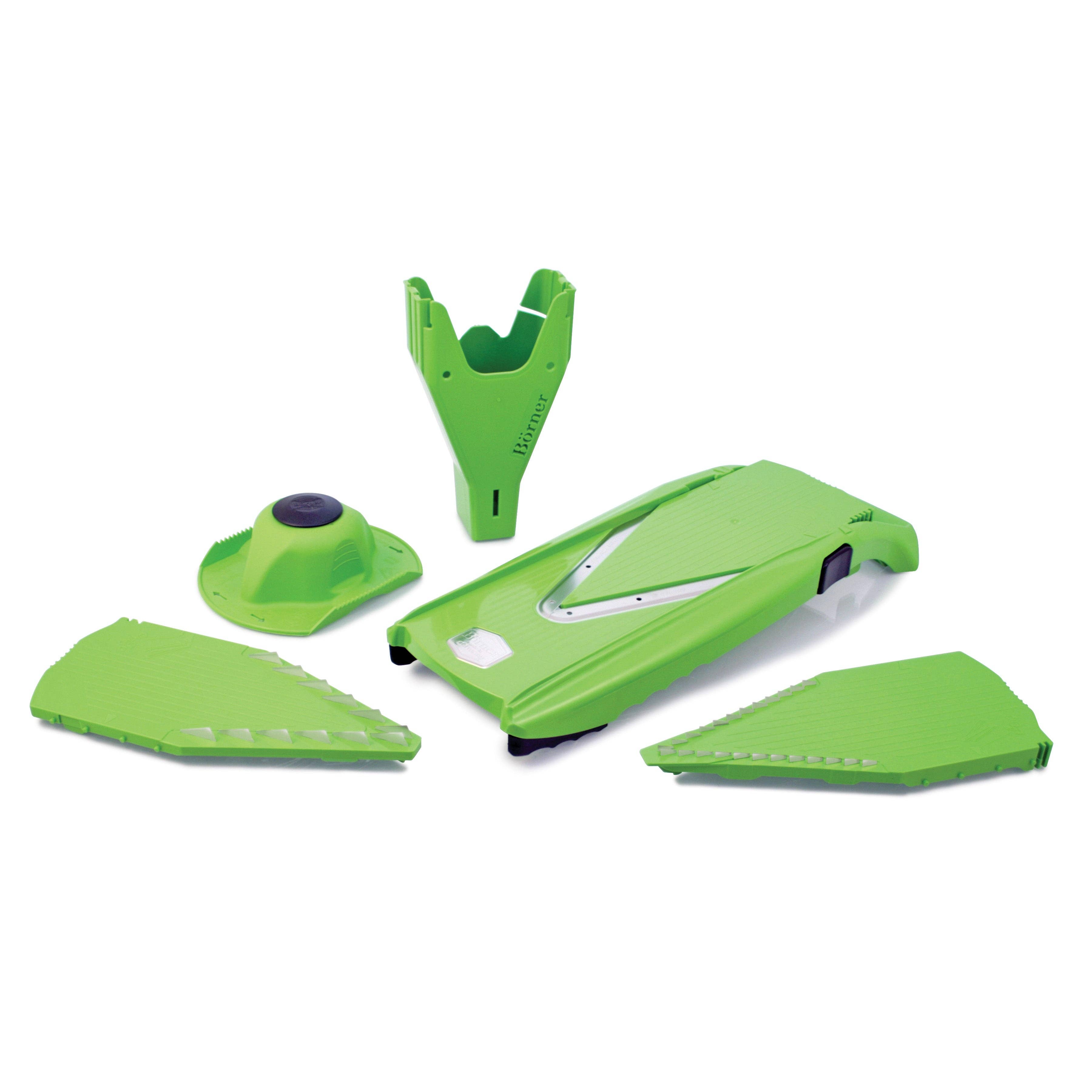 DKHB [Zyliss, Cole & Mason, Swissmar, AdHoc, Ken Hom] - Wholesale Kitchen Tool/Gadget - Borner Mandoline Slicer | VPower V-Slicer | Green0