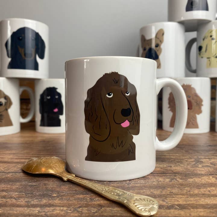 Afewhometruths - Vendita all'ingrosso Tazza - Tazza con cocker spaniel, idea regalo per amanti dei cani
