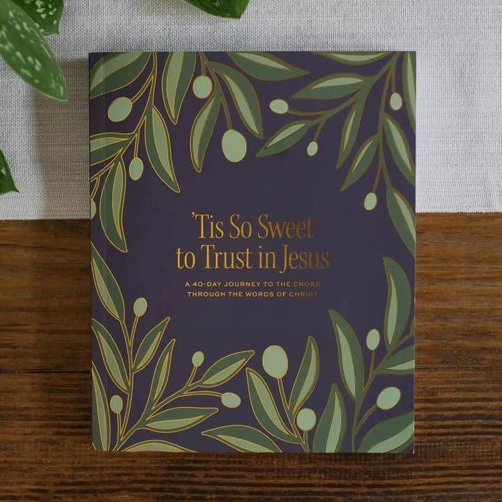 Qu'il est doux de se confier en Jésus : Un voyage de 40 jours vers la croix à travers les paroles du Christ pour la vente par The Daily Grace Co