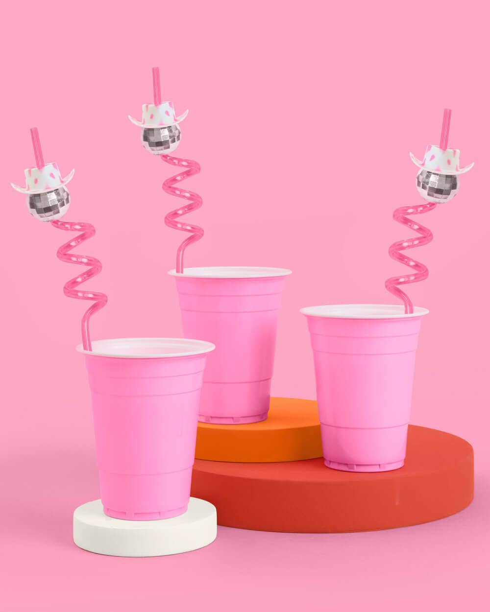 xo, Fetti - Wholesale Drinking Straw - Disco Cowgirl Straws, Bachelorette Supplies, Birthday Decor1