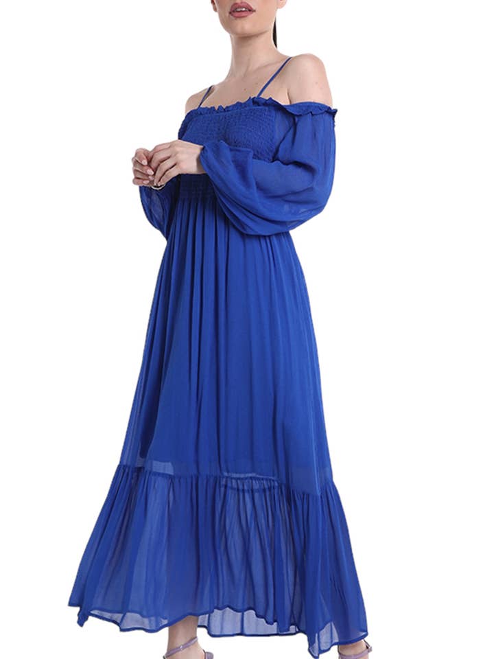 Zijden jurk in Camila-stijl voor wholesale door JOANA DANCIU