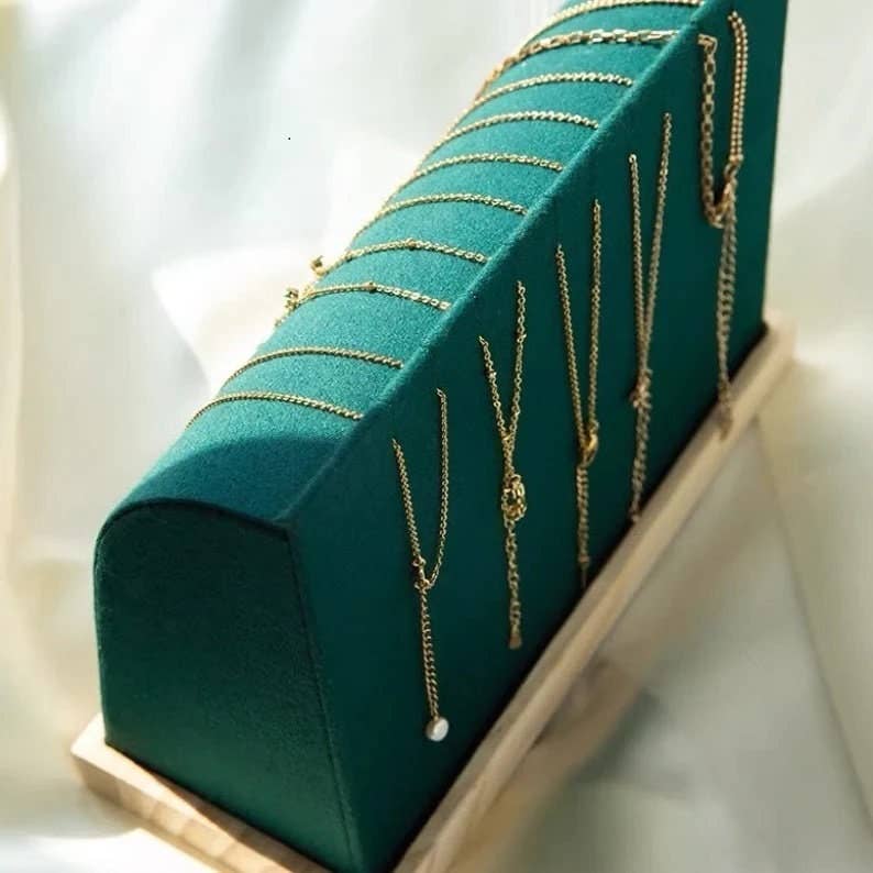 Zakka - Vendita all'ingrosso Espositori e vetrine per gioielli - Supporto Porta Collane e Bracciali Elegante per Gioielli9