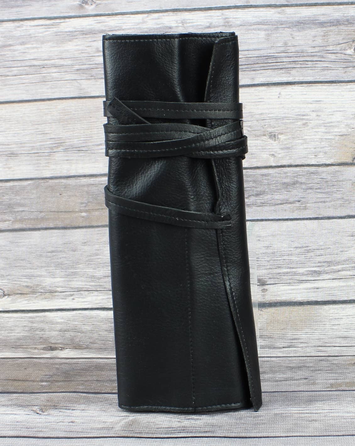 Leather Impressions Inc - Wholesale Cord Holder - Leather Roll up Cord Keeper Wrap Around Tech Case1