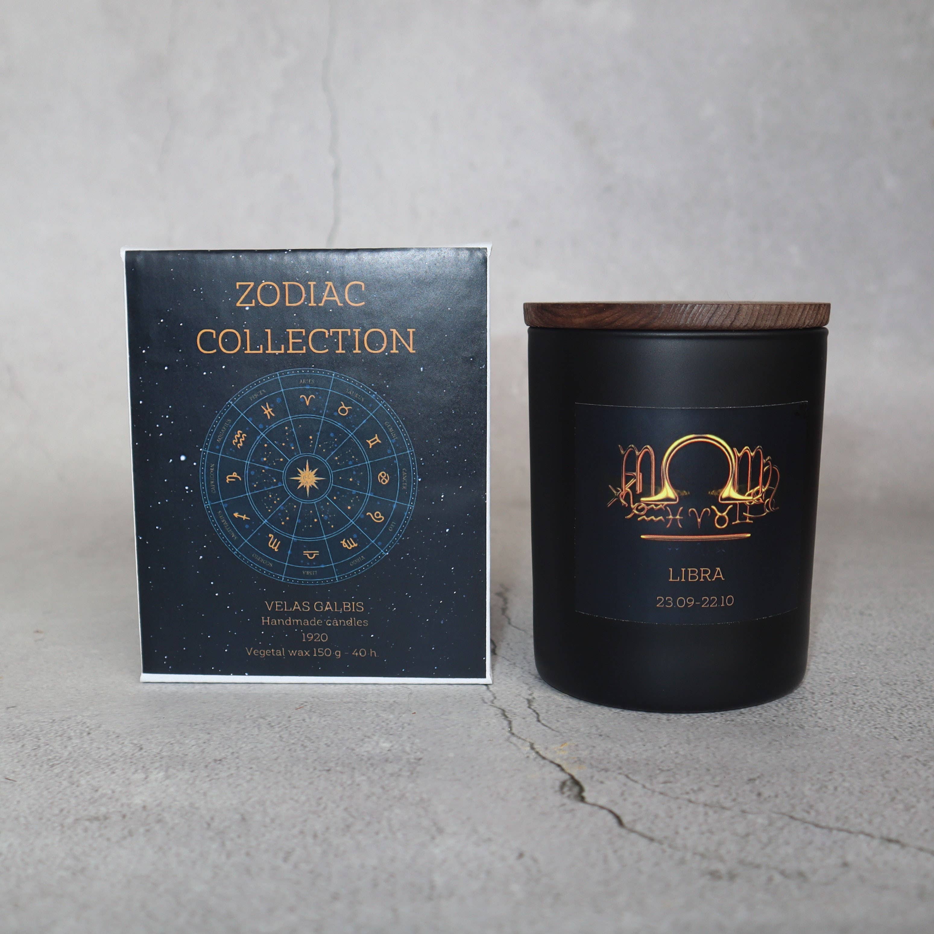 Velas Galbis - Jose Galbis Soler, S.L. – wholesale Burkljus – Zodiac Collection doftljus i 100 % naturligt vegetabiliskt vax10
