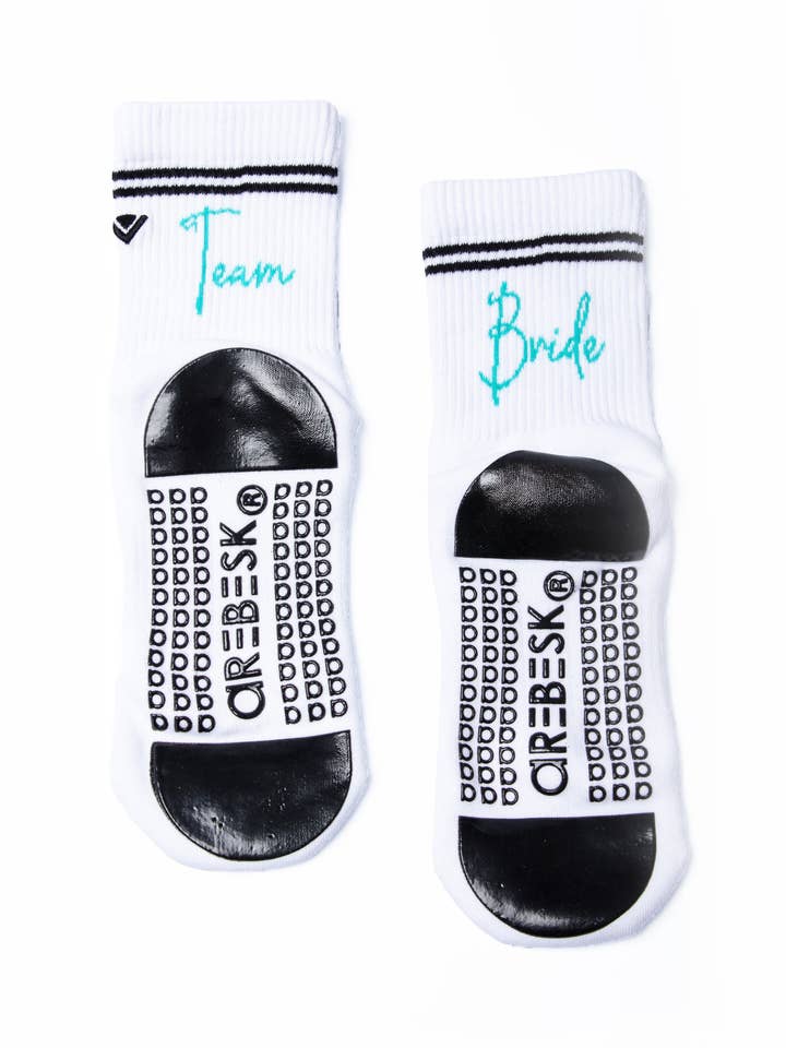Team Bride Crew Grip Sock for wholesale by Arebesk